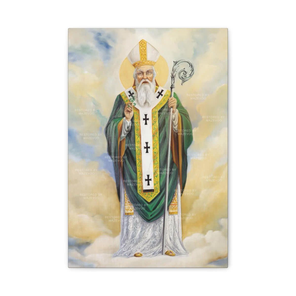 Saint Patrick Canvas Wall Art