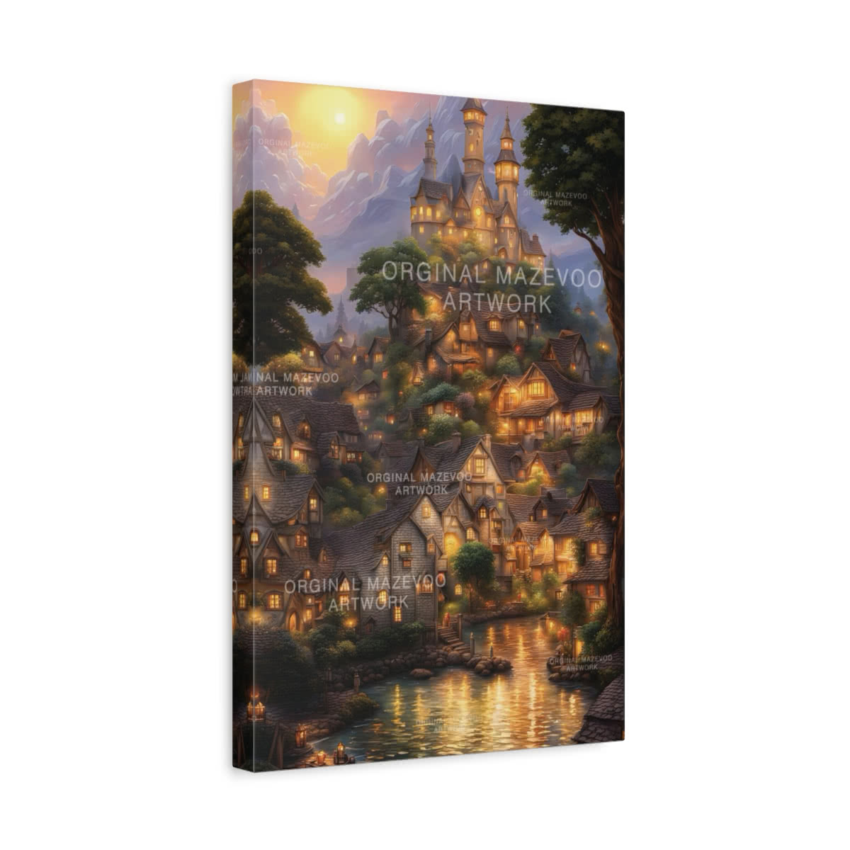Rapunzel: Mysteries of the Hidden Tower — Design II Storybook Canvas Wall Art