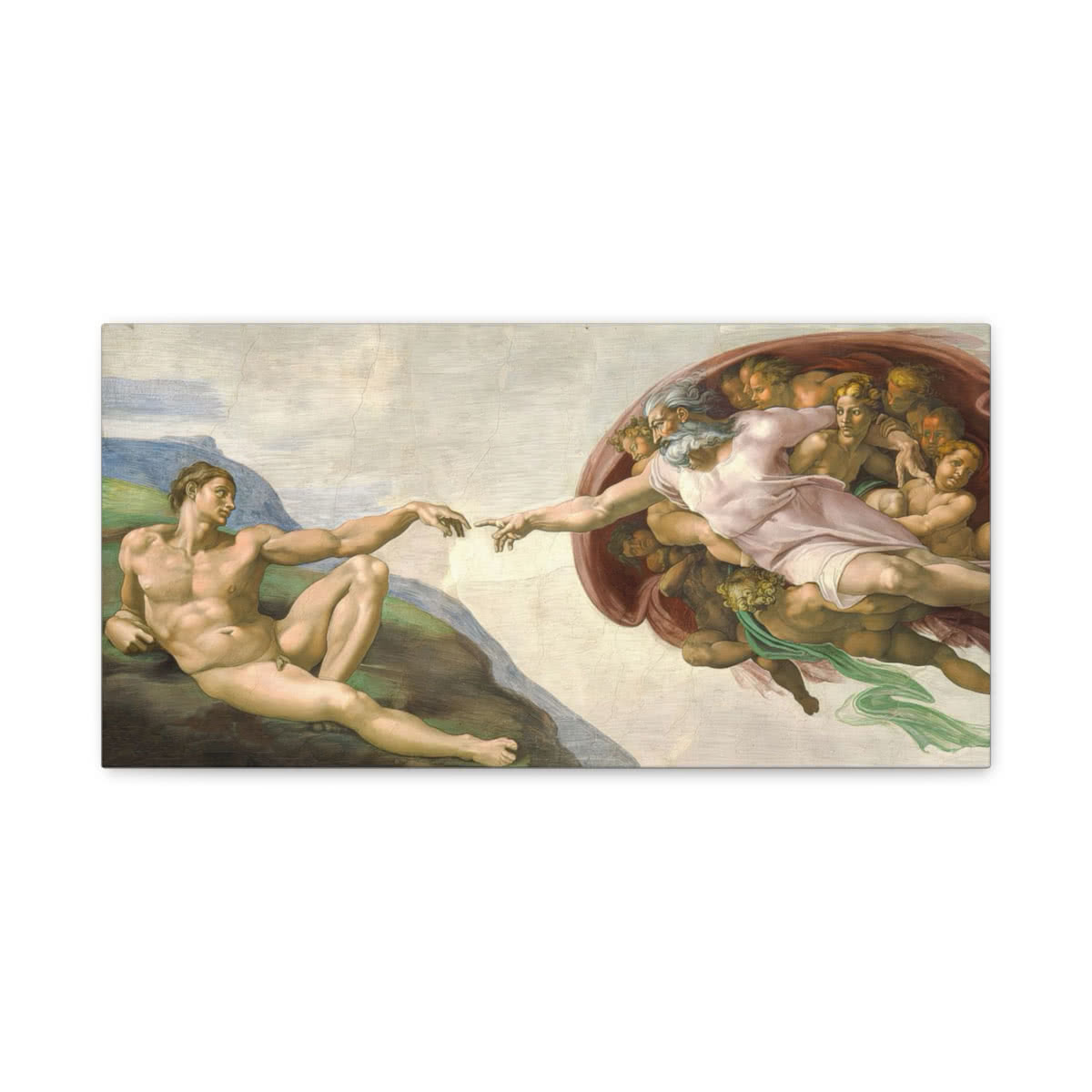 The Creation of Adam Canvas Wall Art