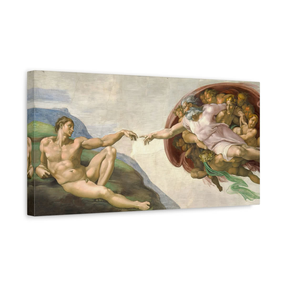 The Creation of Adam Canvas Wall Art
