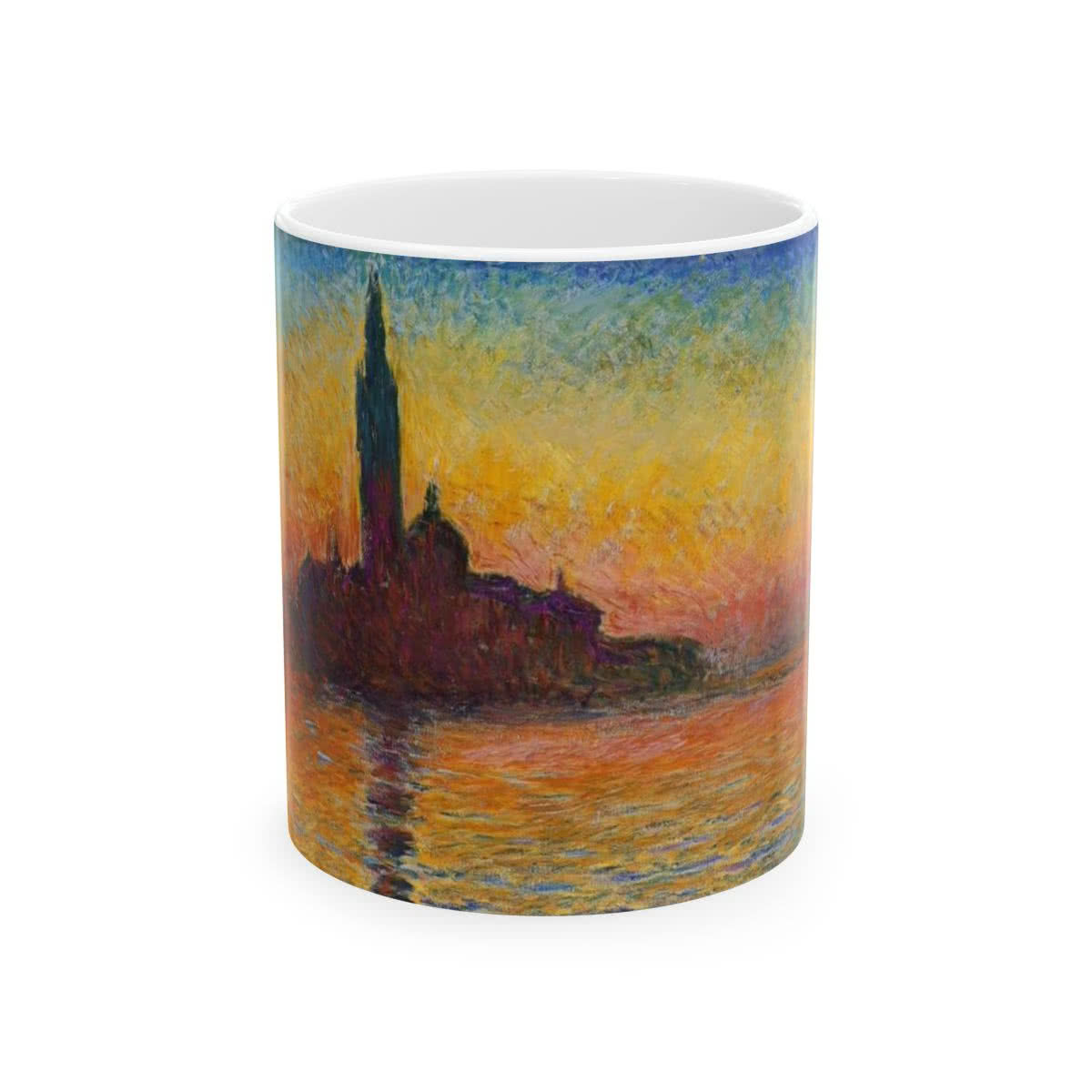 San Giorgio Maggiore at Dusk Mug – Claude Monet
