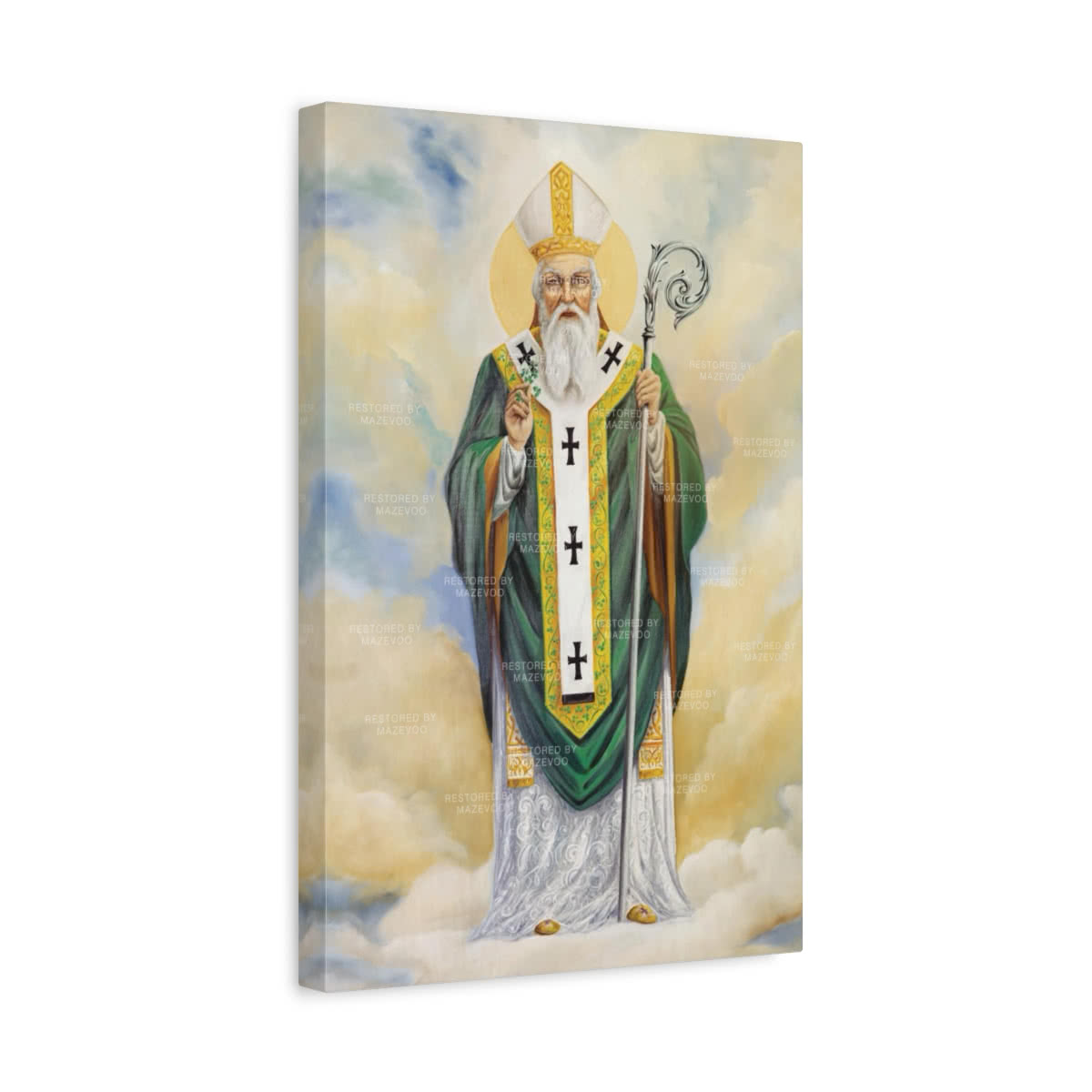 Saint Patrick Canvas Wall Art