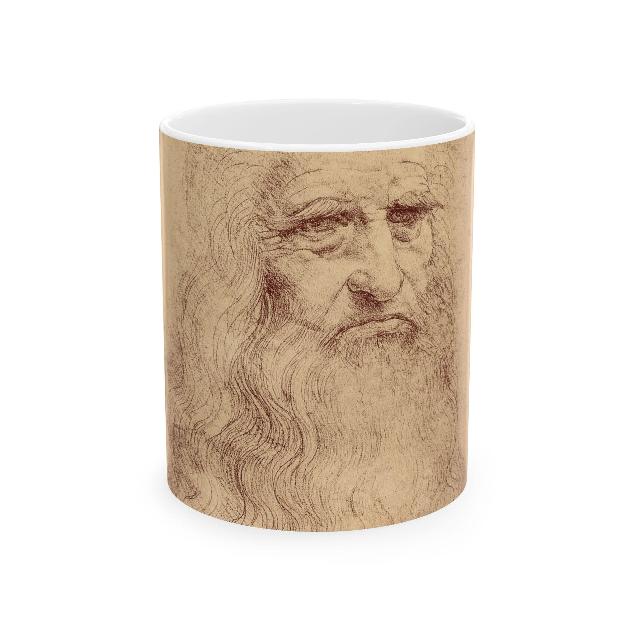 Self-Portrait Mug – Leonardo da Vinci