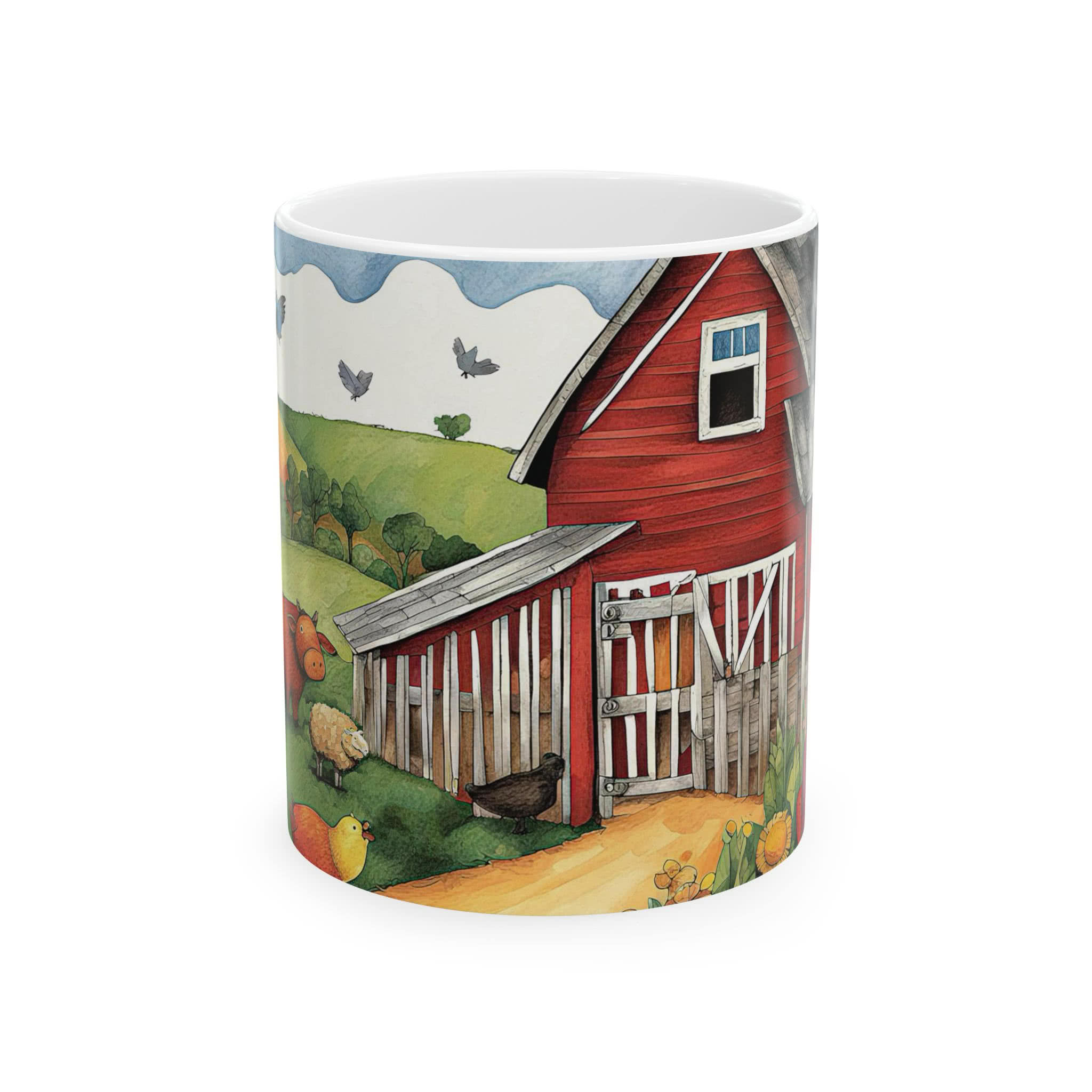 Cute Farm Animals Mug