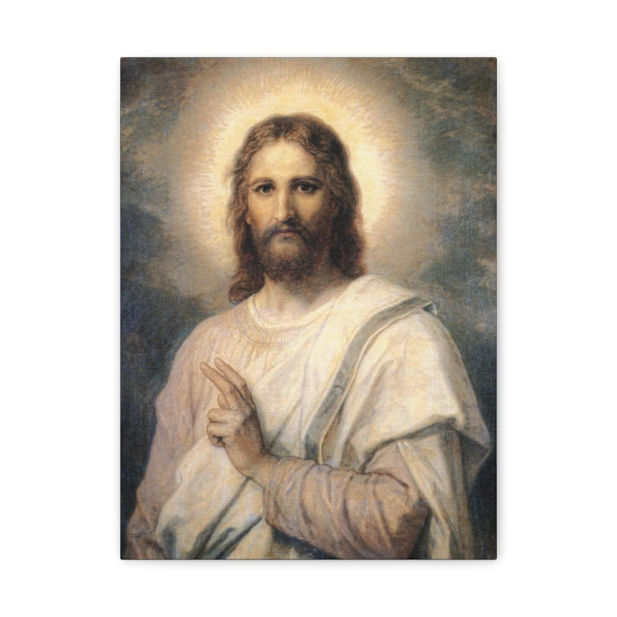 Portrait of Jesus Christ (1894) Canvas Wall Art