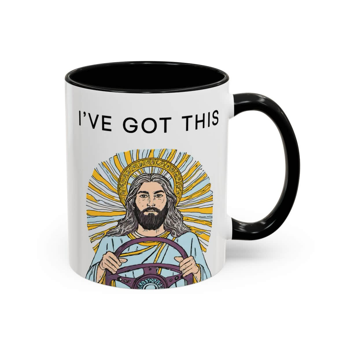 Jesus Take the Wheel Mug
