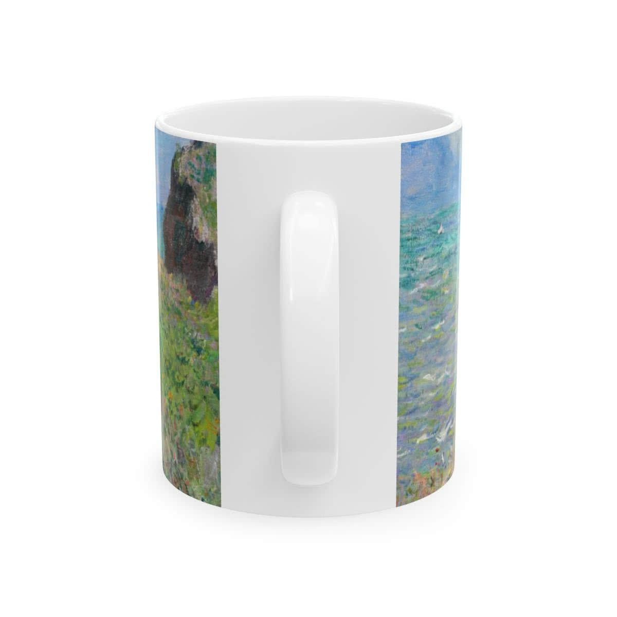 Cliff Walk at Pourville Mug – Claude Monet