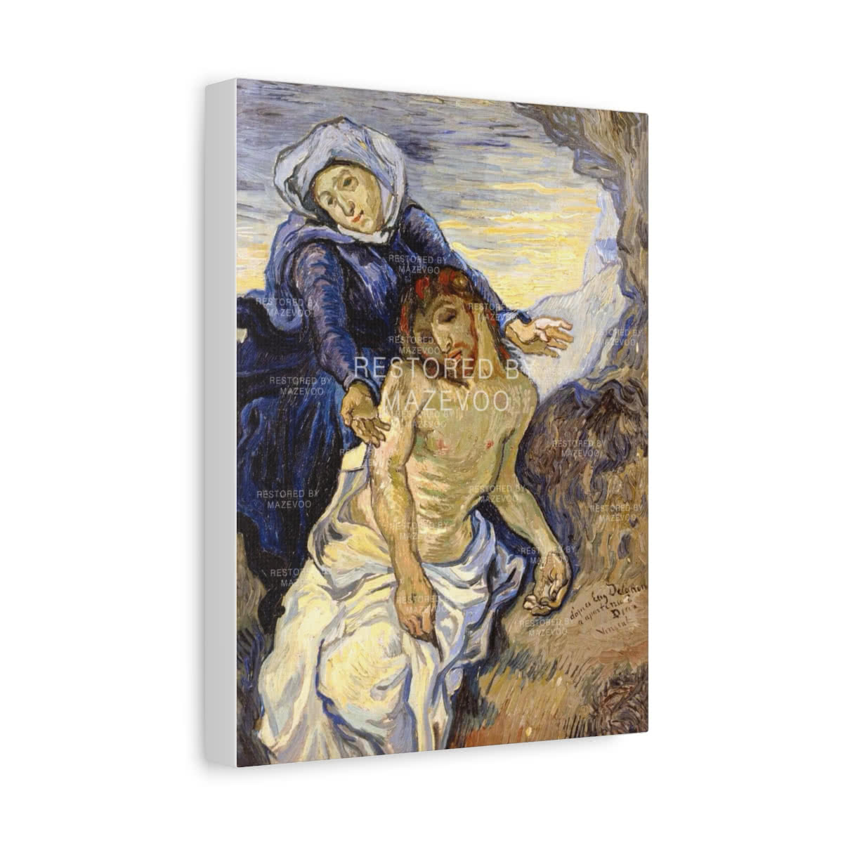 Pietà — Canvas Design II Canvas Wall Art