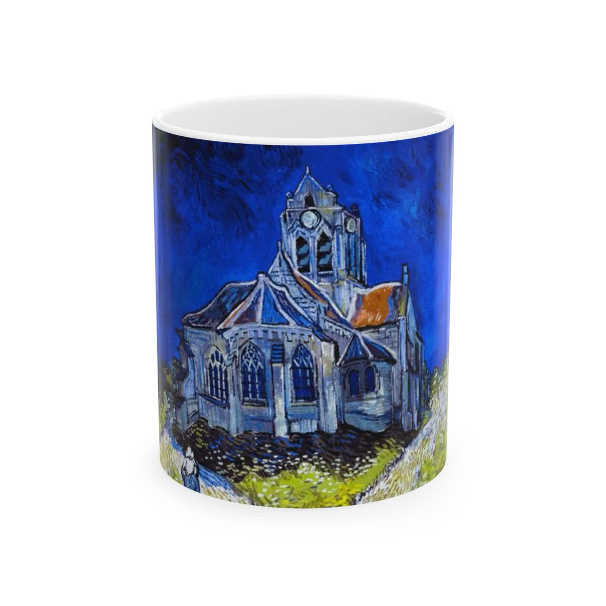 The Church at Auvers (1890) Mug – Vincent van Gogh