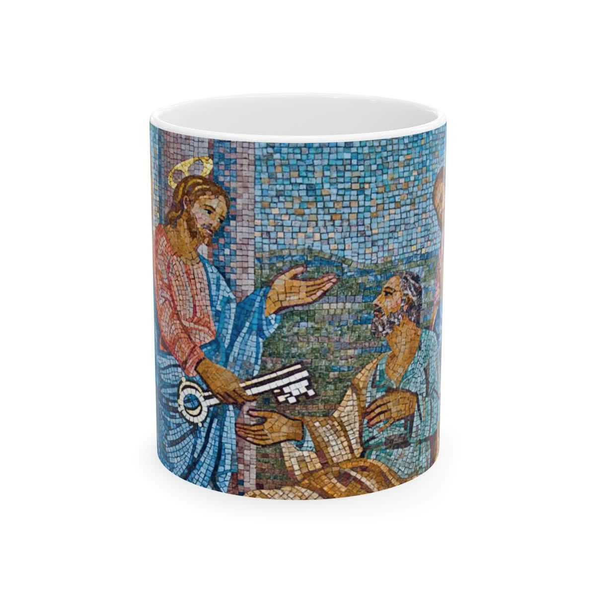 Jesus Gives Peter the Keys to the Kingdom Mug