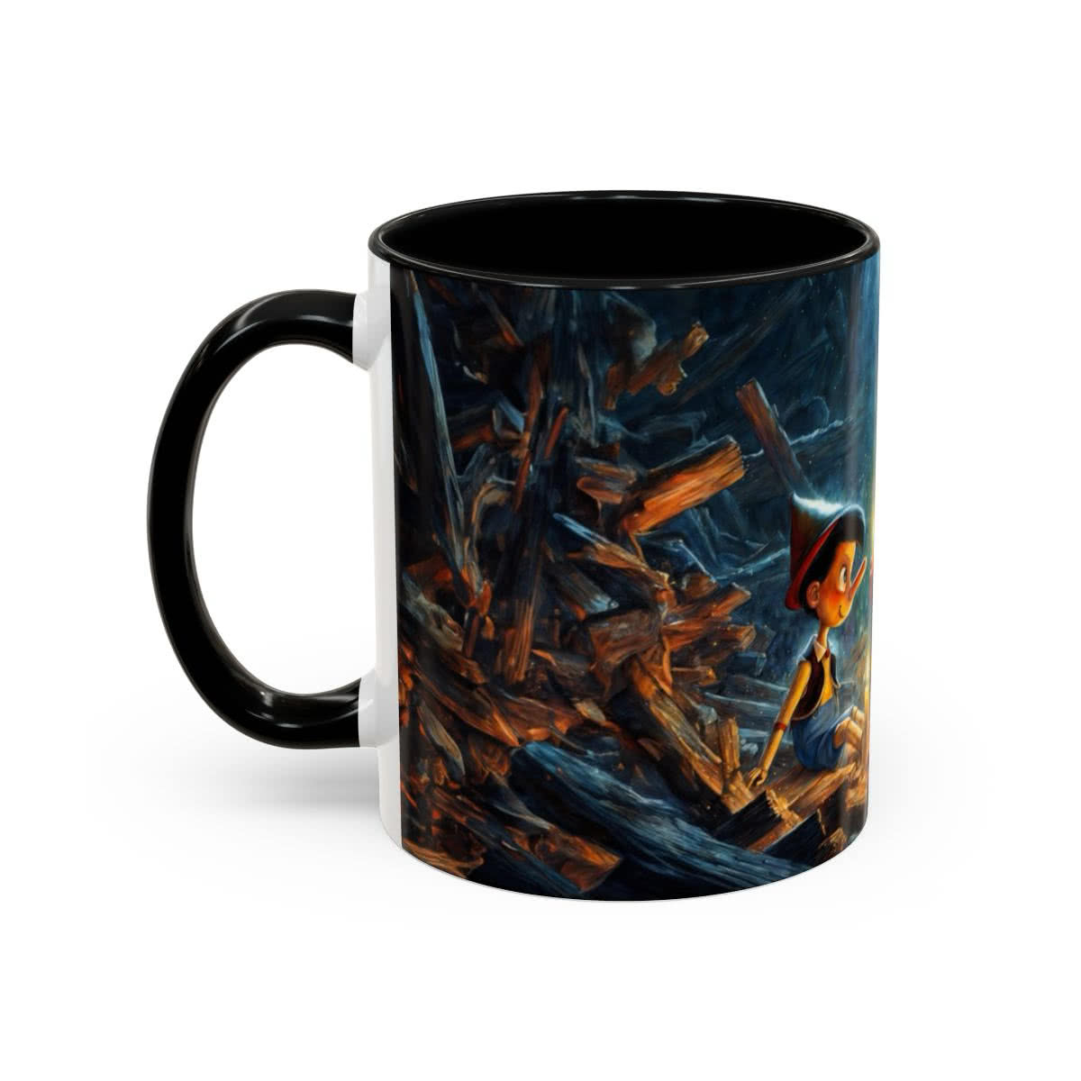 Pinocchio Inside the Fish Mug