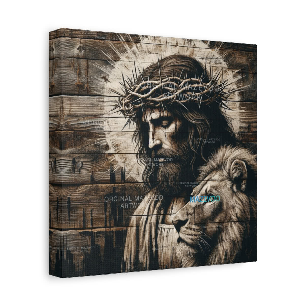 Jesus, Lion of Judah Canvas Wall Art