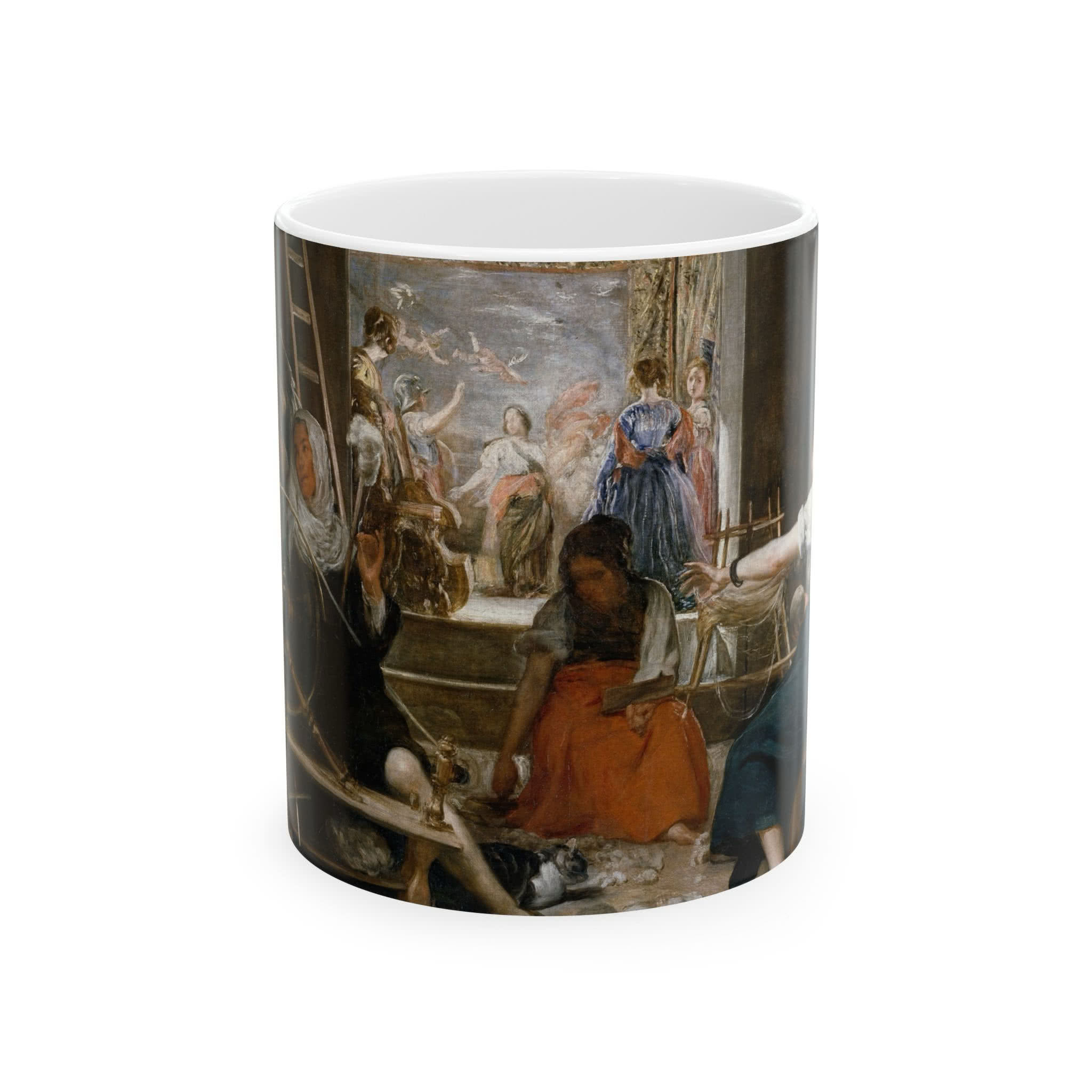 Las Hilanderas (The Fable of Arachne) Mug – Diego Velázquez