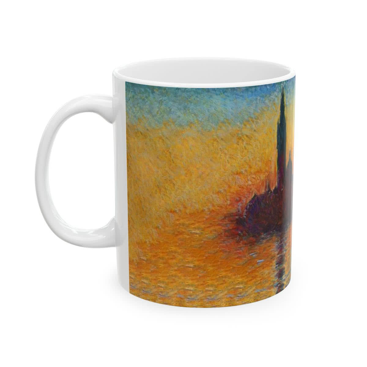 San Giorgio Maggiore at Dusk Mug – Claude Monet