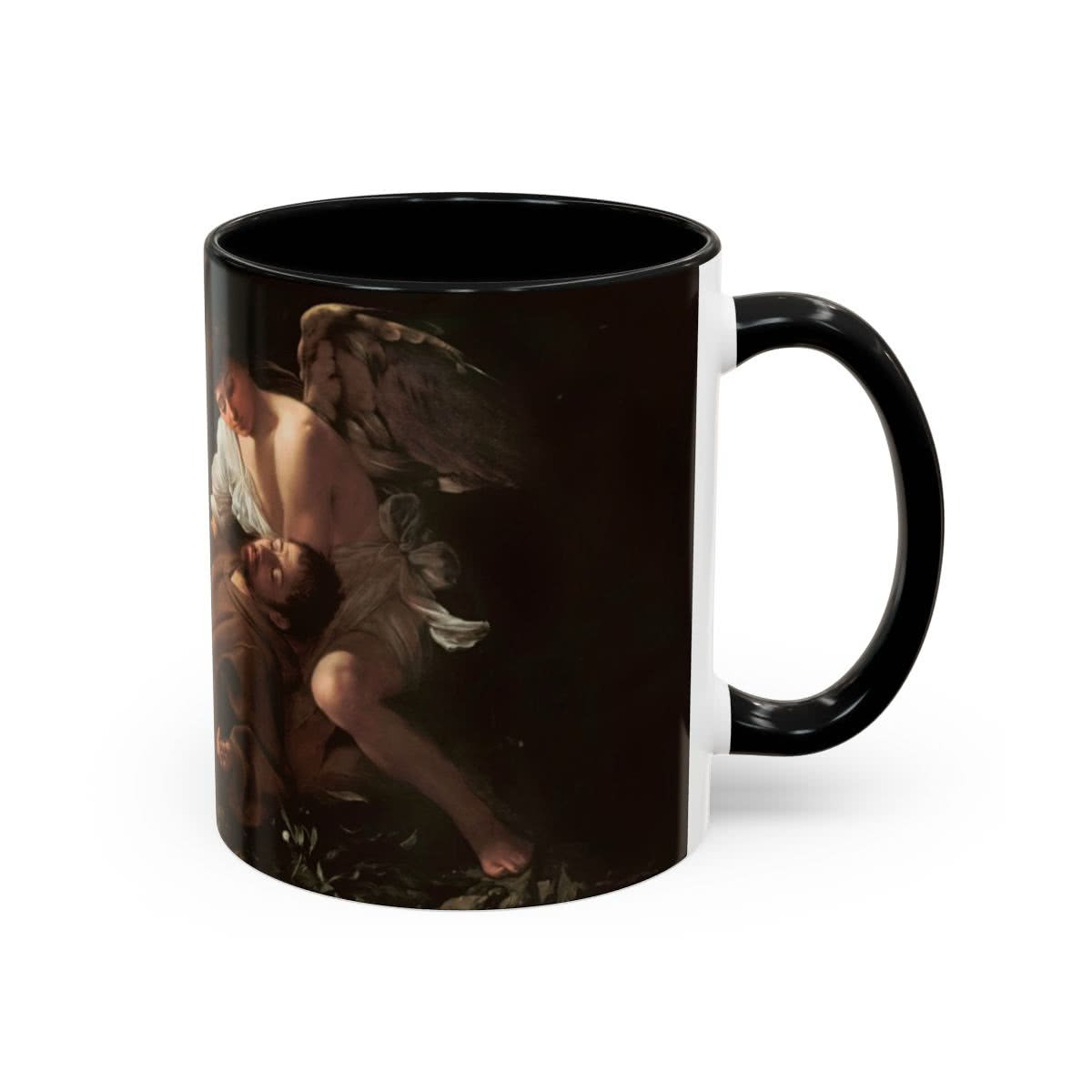 Saint Francis of Assisi in Ecstasy (1595) Mug – Caravaggio