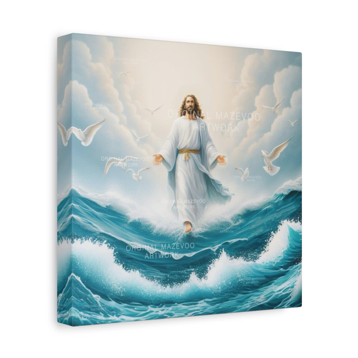 Jesus Walks on Water — Canvas Design I Canvas Wall Art