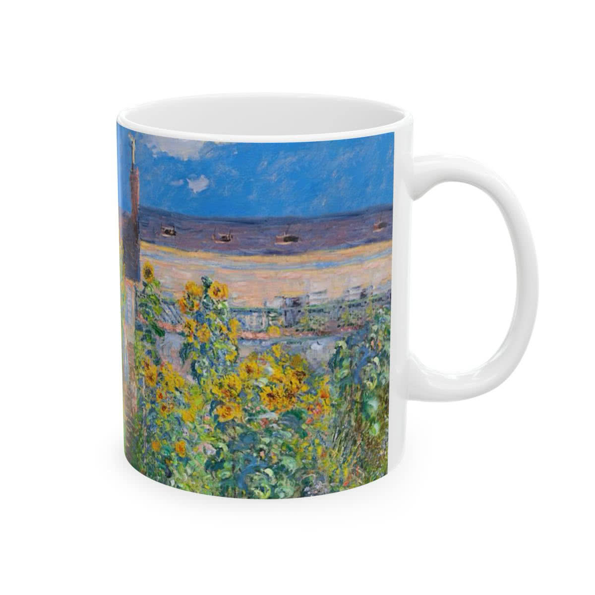 The Artist's Garden at Vétheuil Mug – Claude Monet