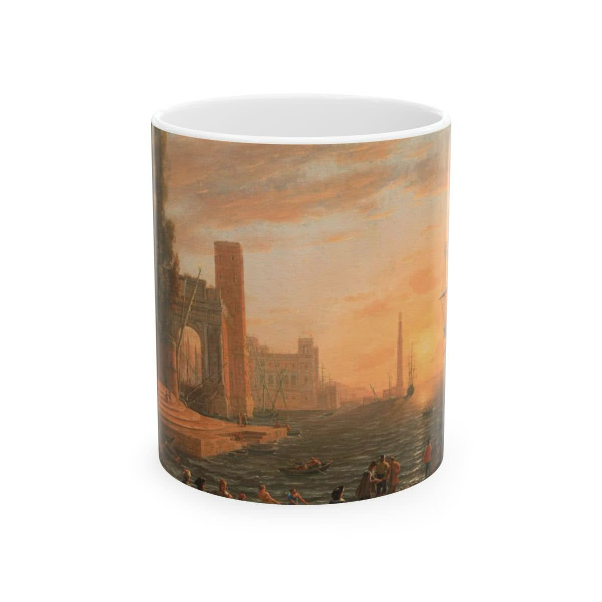 Claude Lorrain Harbor Scene Mug – Claude Lorrain