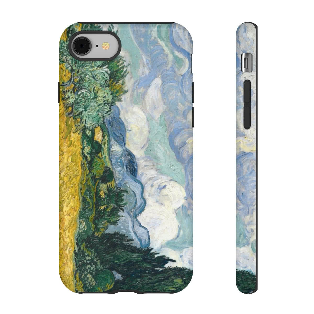 Wheat Field with Cypresses Phone Case – Vincent van Gogh