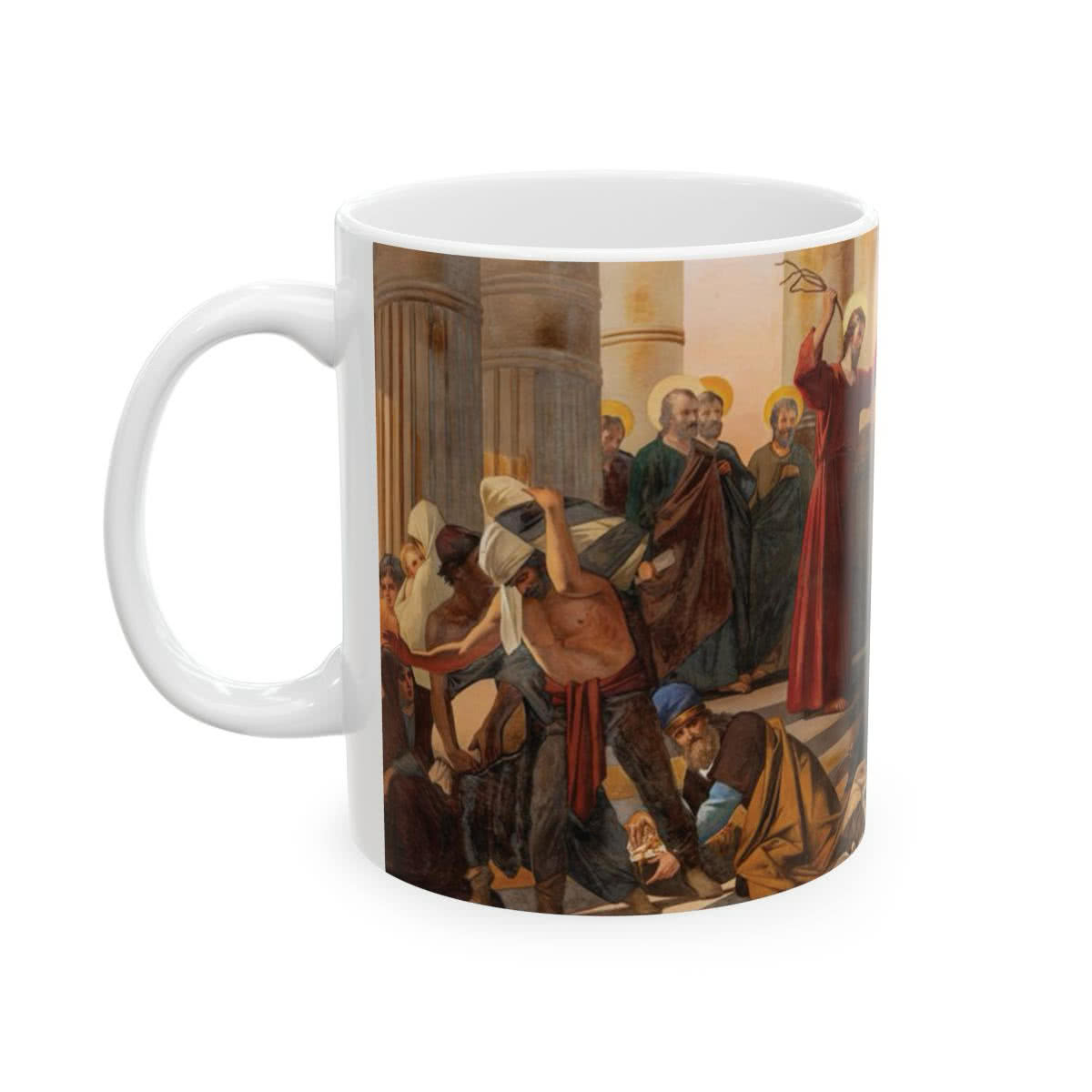 Jesus Cleanses the Temple (1882) Mug