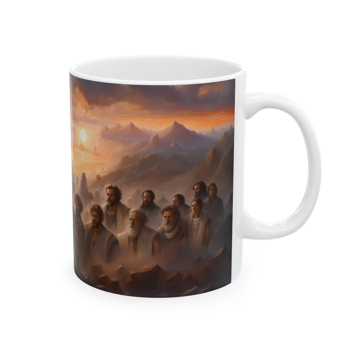 Moses and the Ten Commandments Mug
