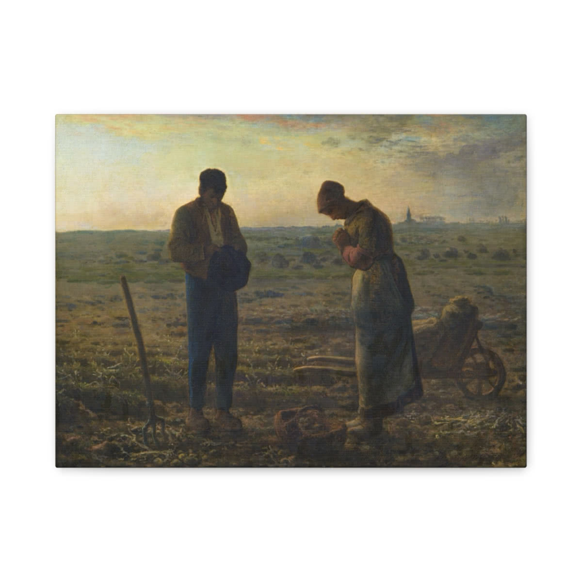 The Angelus Canvas Wall Art