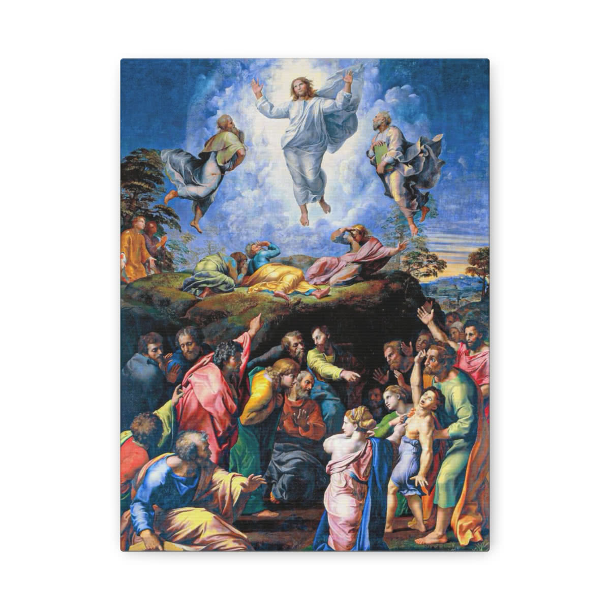 The Transfiguration Canvas Wall Art – Raphael