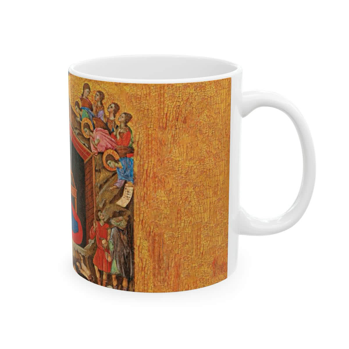 14th-Century Nativity Mug