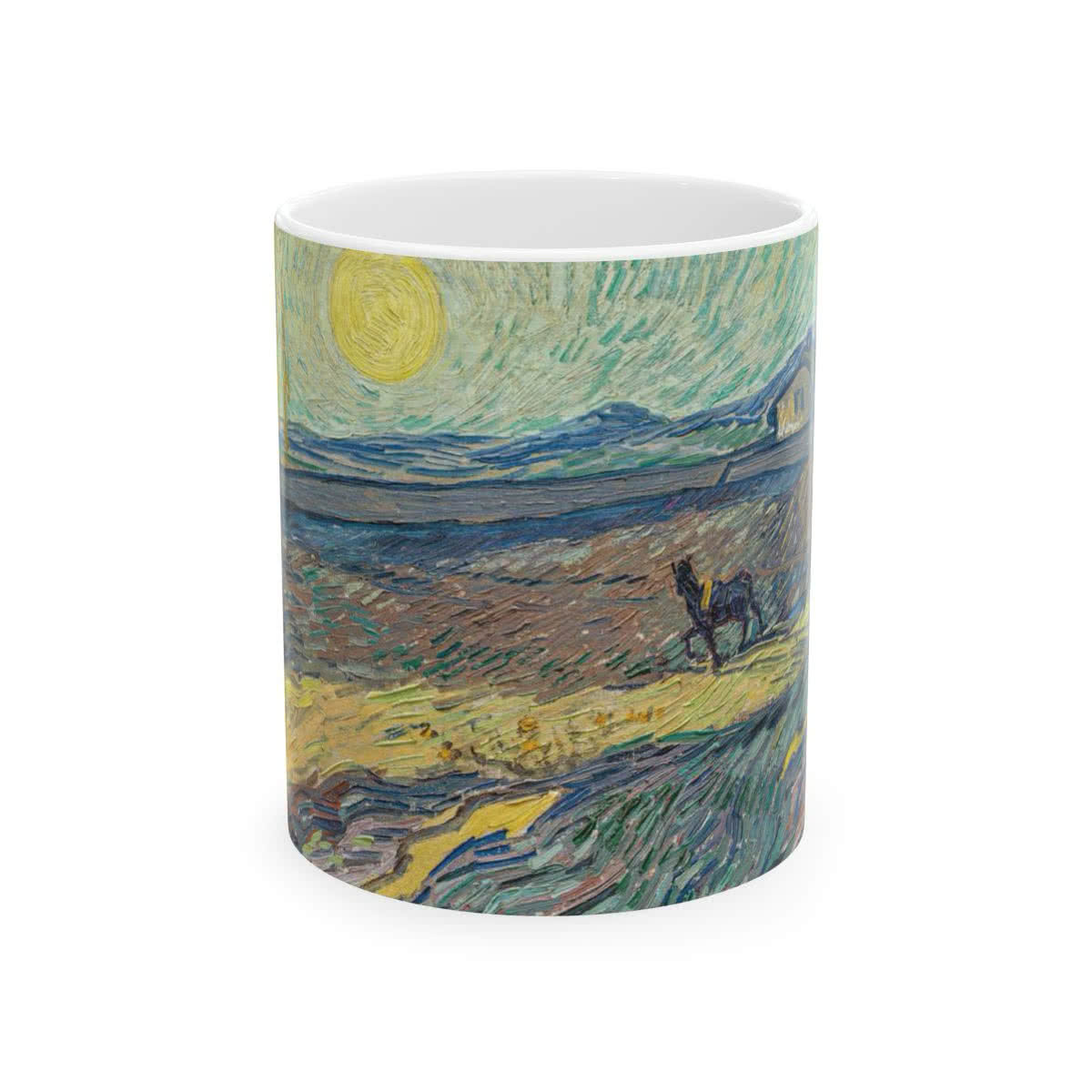 Landscape with Ploughman Mug – Vincent van Gogh