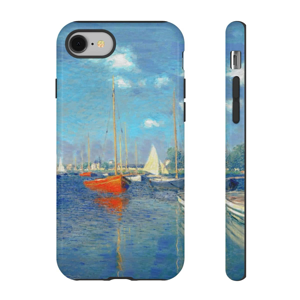 Red Boats, Argenteuil Phone Case – Claude Monet