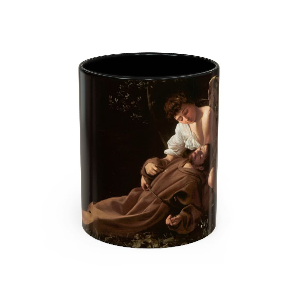 Saint Francis of Assisi in Ecstasy (1595) Mug – Caravaggio
