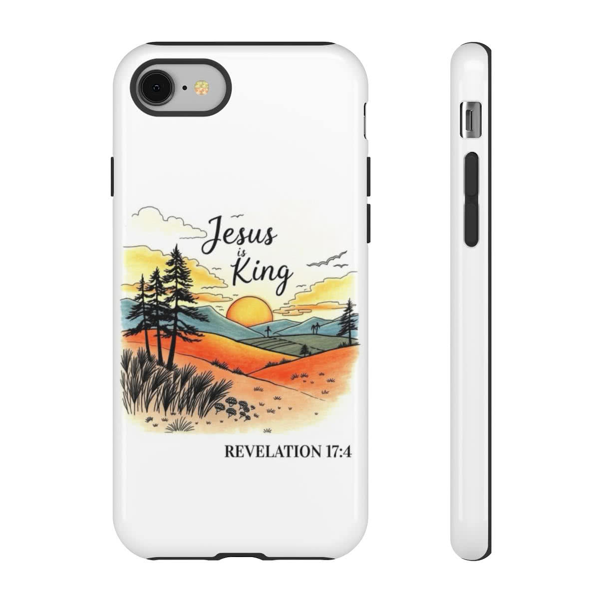 Jesus Is King Phone Case – Mazevoo Original