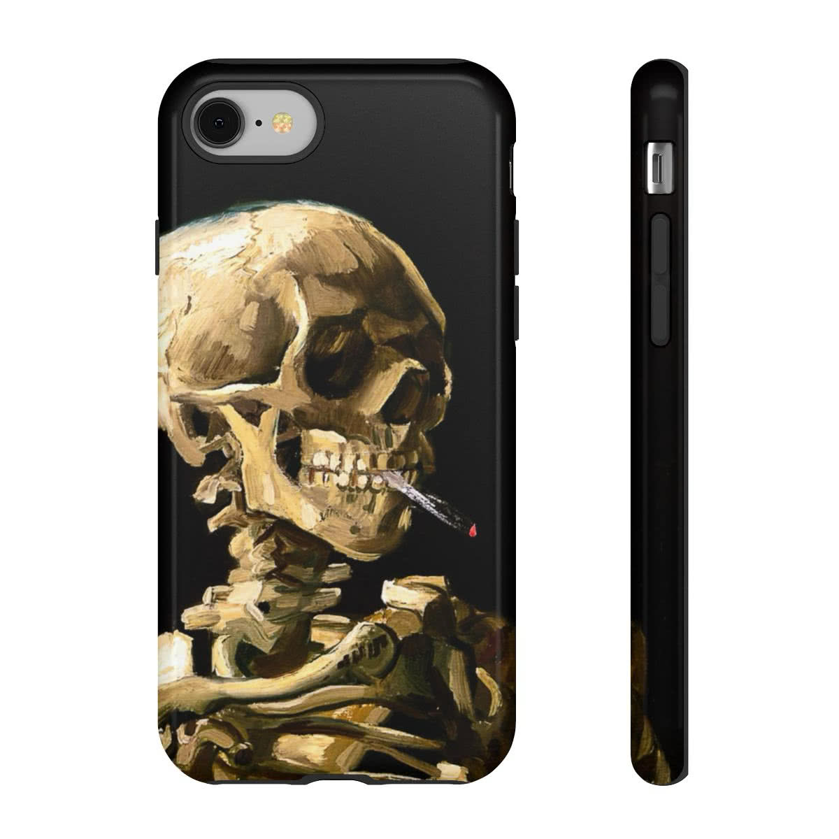 Skull with a Burning Cigarette Phone Case – Vincent van Gogh
