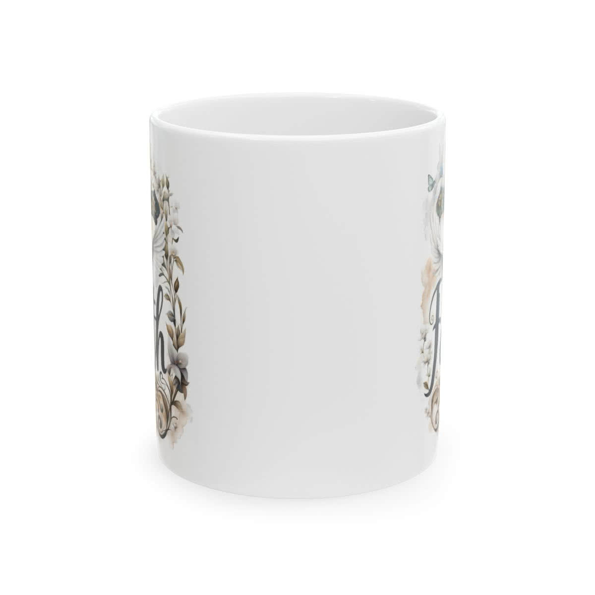 Faith, the Cross, and the Holy Spirit Mug