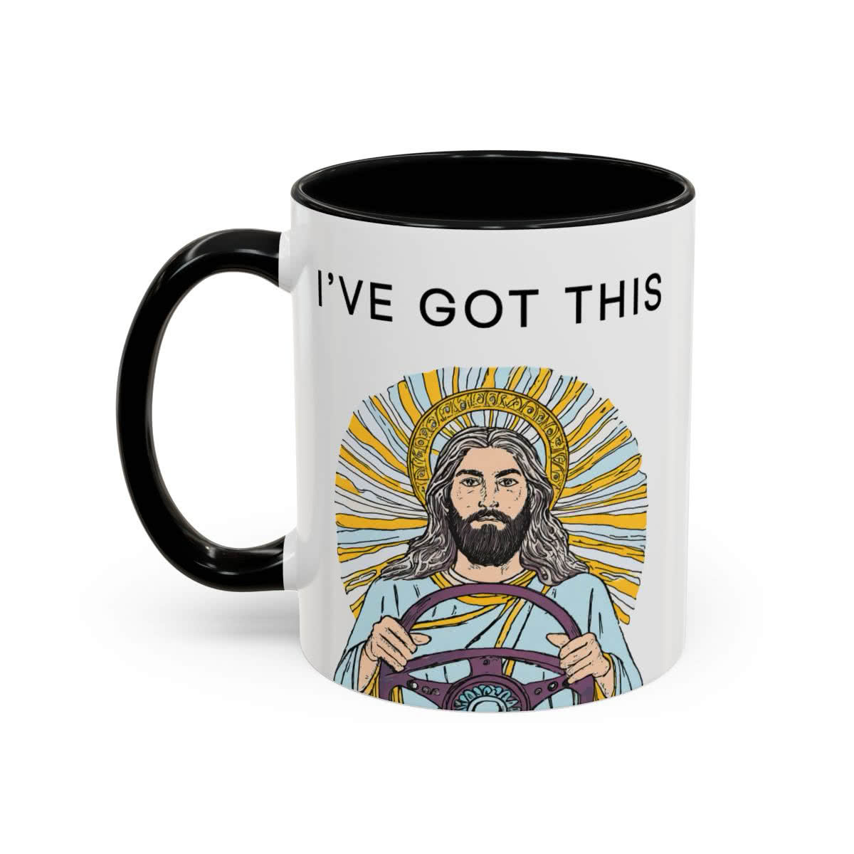 Jesus Take the Wheel Mug
