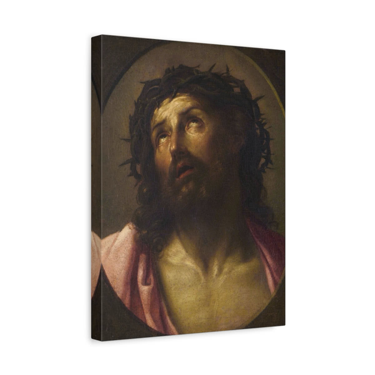 Man of Sorrows (17th-c) Canvas Wall Art