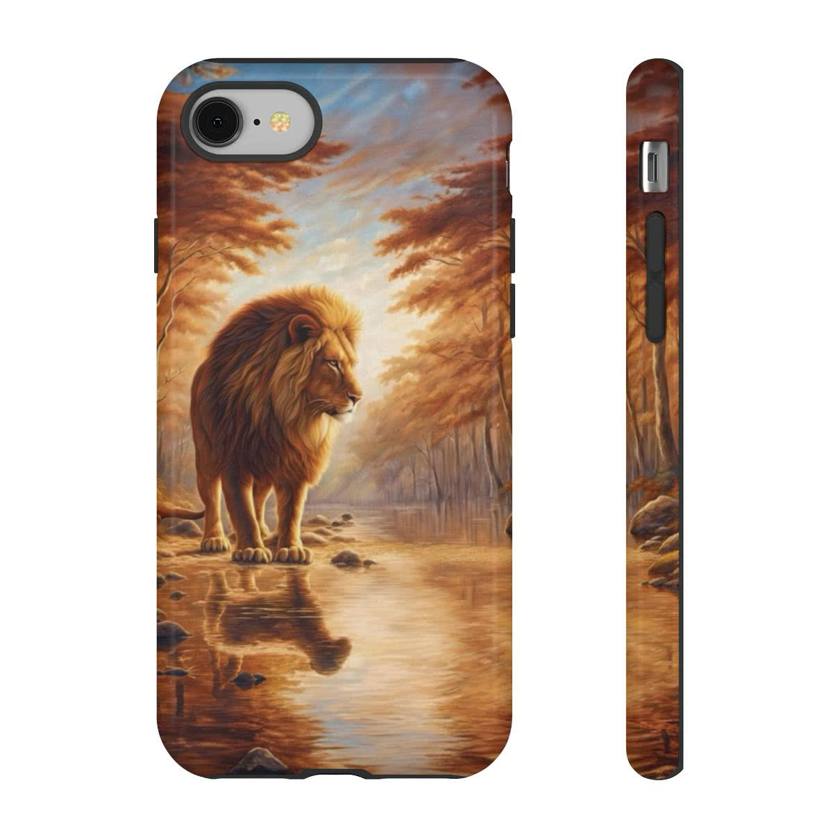 The Lion and the Lamb Phone Case