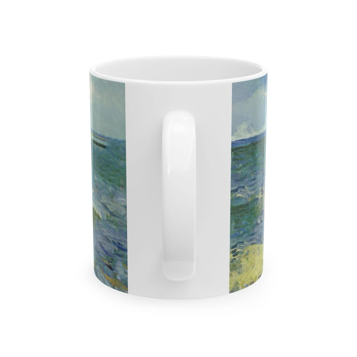 Seascape near Les Saintes-Maries-de-la-Mer Mug – Vincent van Gogh