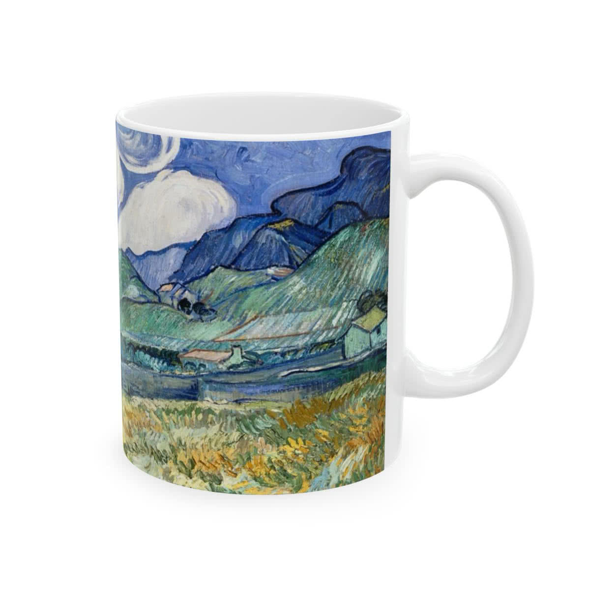 Landscape from Saint-Rémy Mug – Vincent van Gogh
