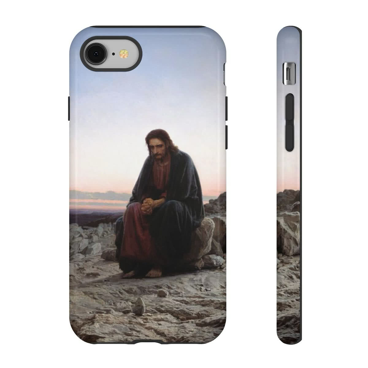 Christ in the Wilderness Phone Case – Ivan Kramskoi