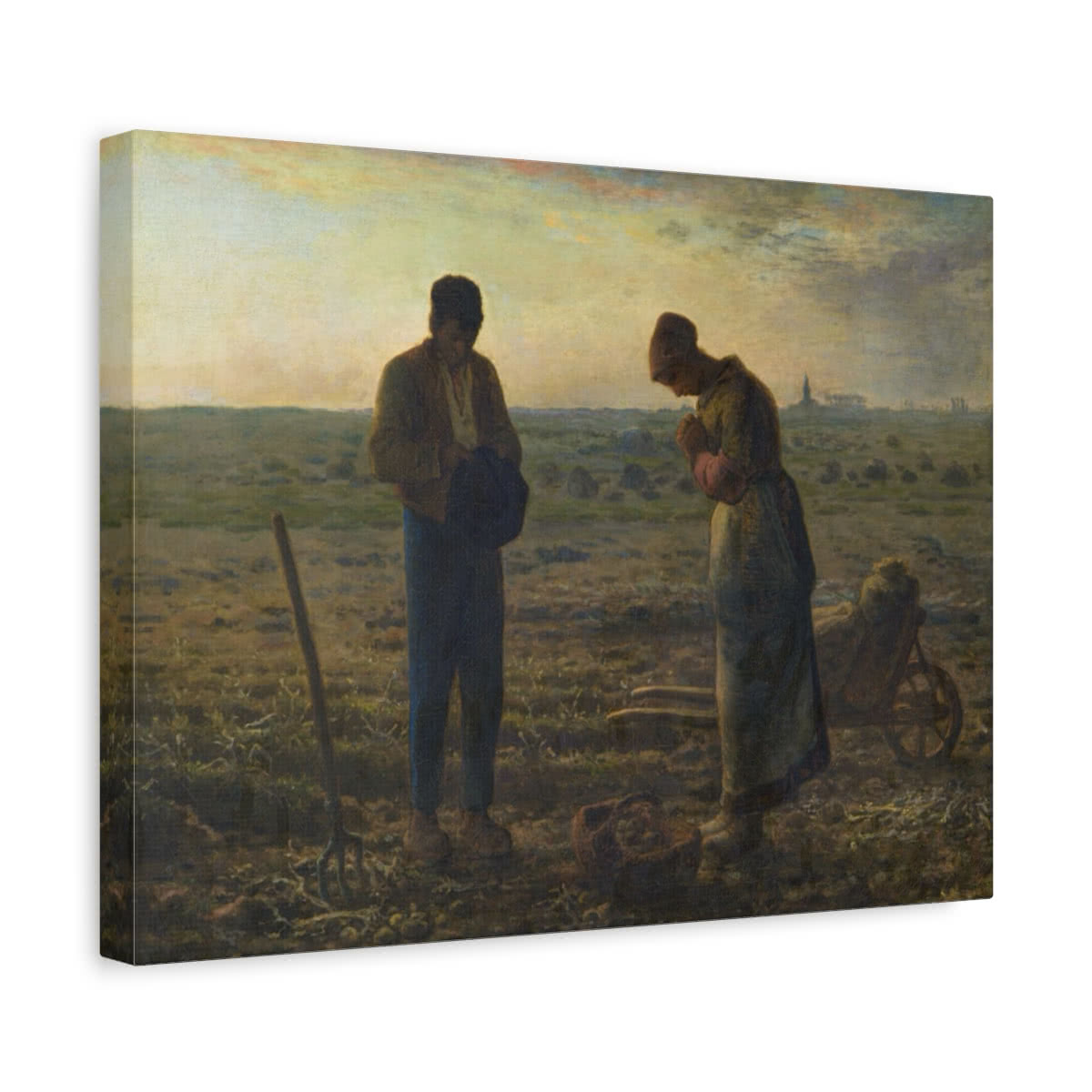 The Angelus Canvas Wall Art