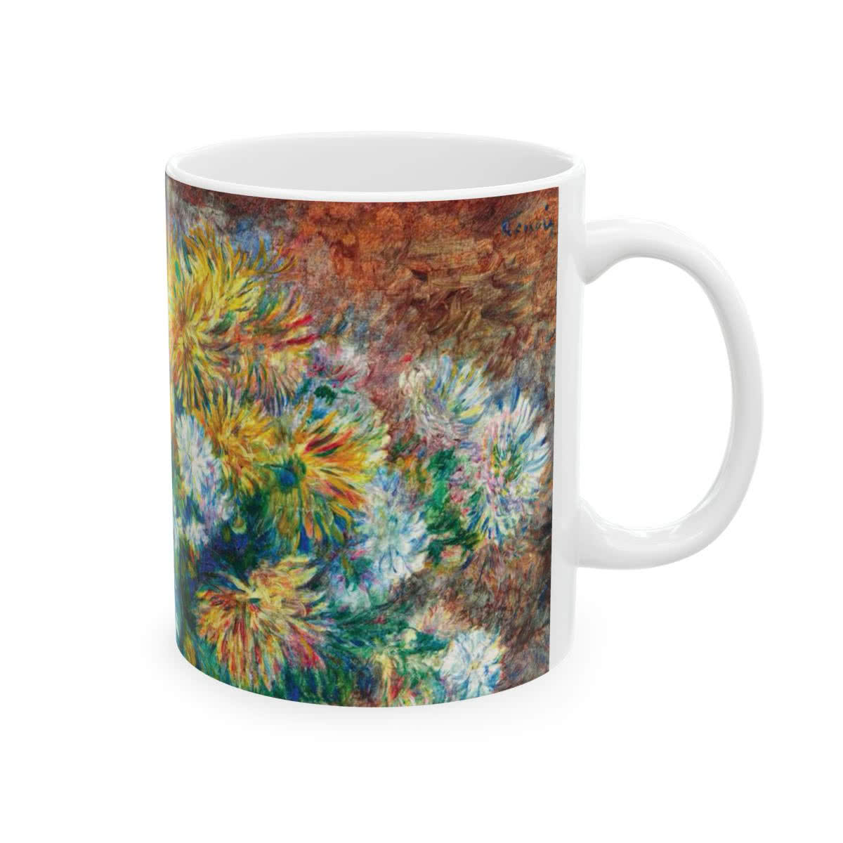 Chrysanthemum Mug – Pierre-Auguste Renoir