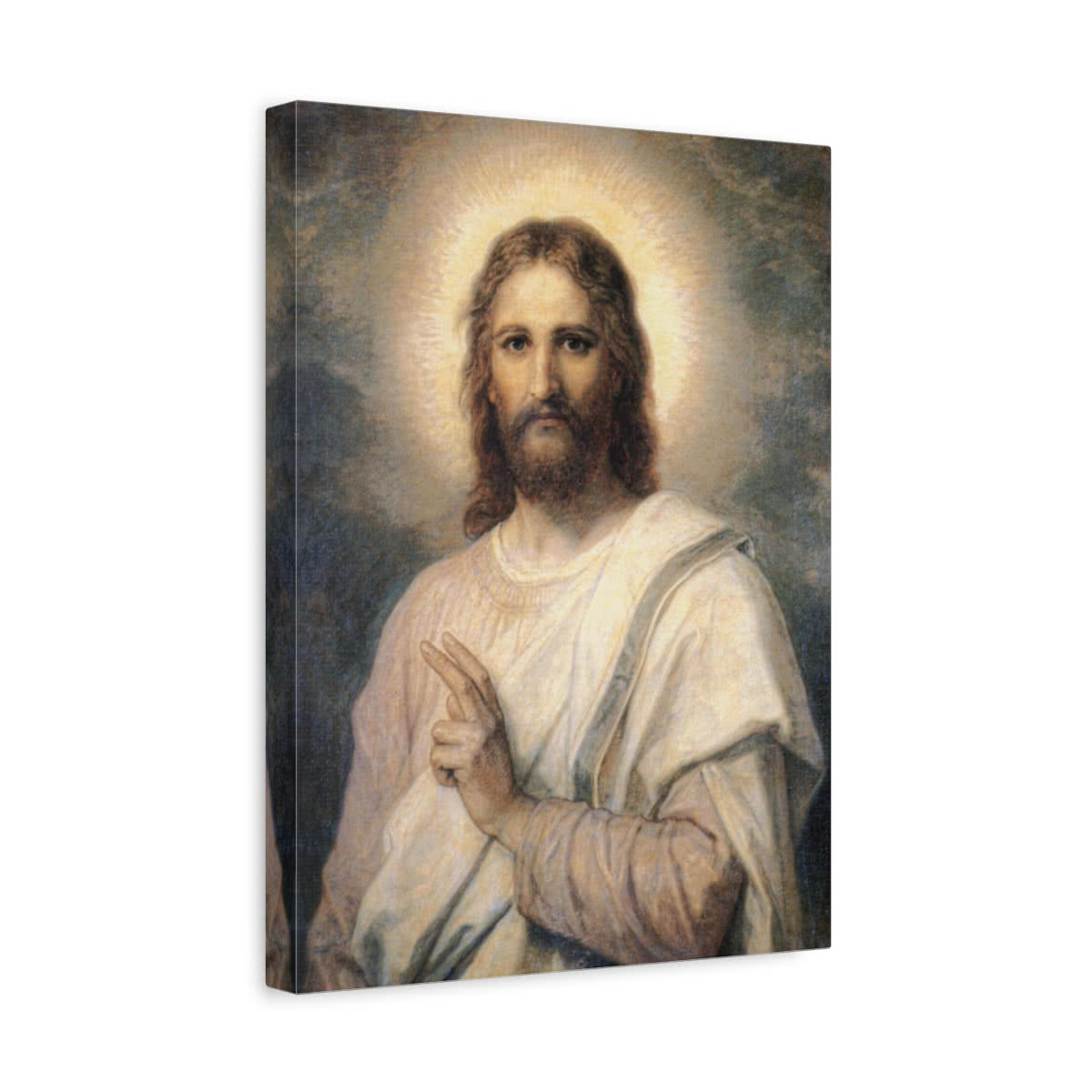 Portrait of Jesus Christ (1894) Canvas Wall Art