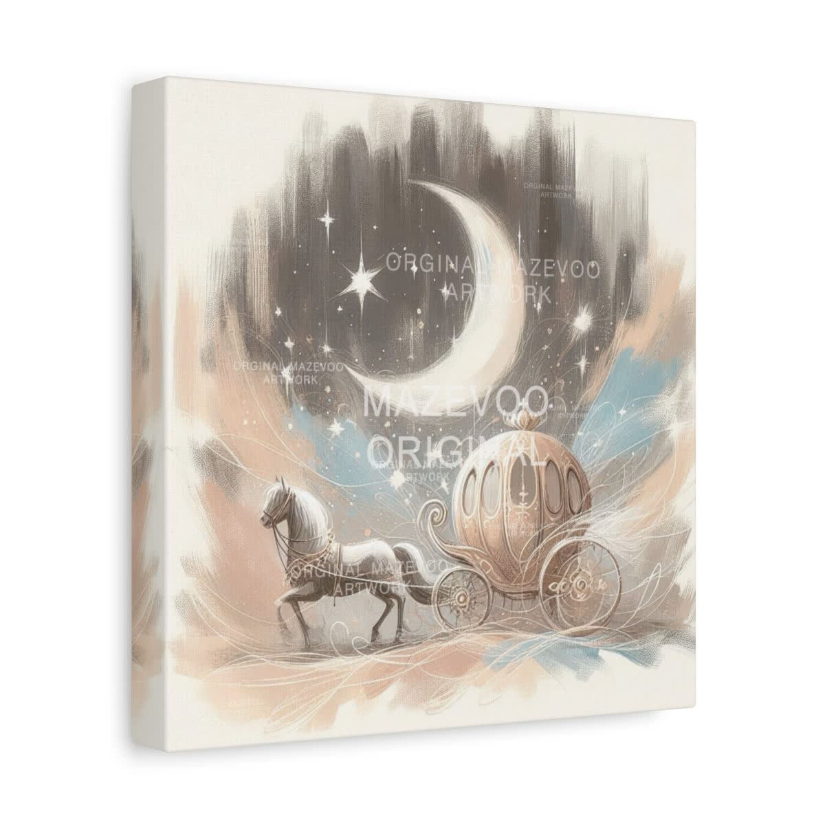 Cinderella Storybook Canvas Wall Art