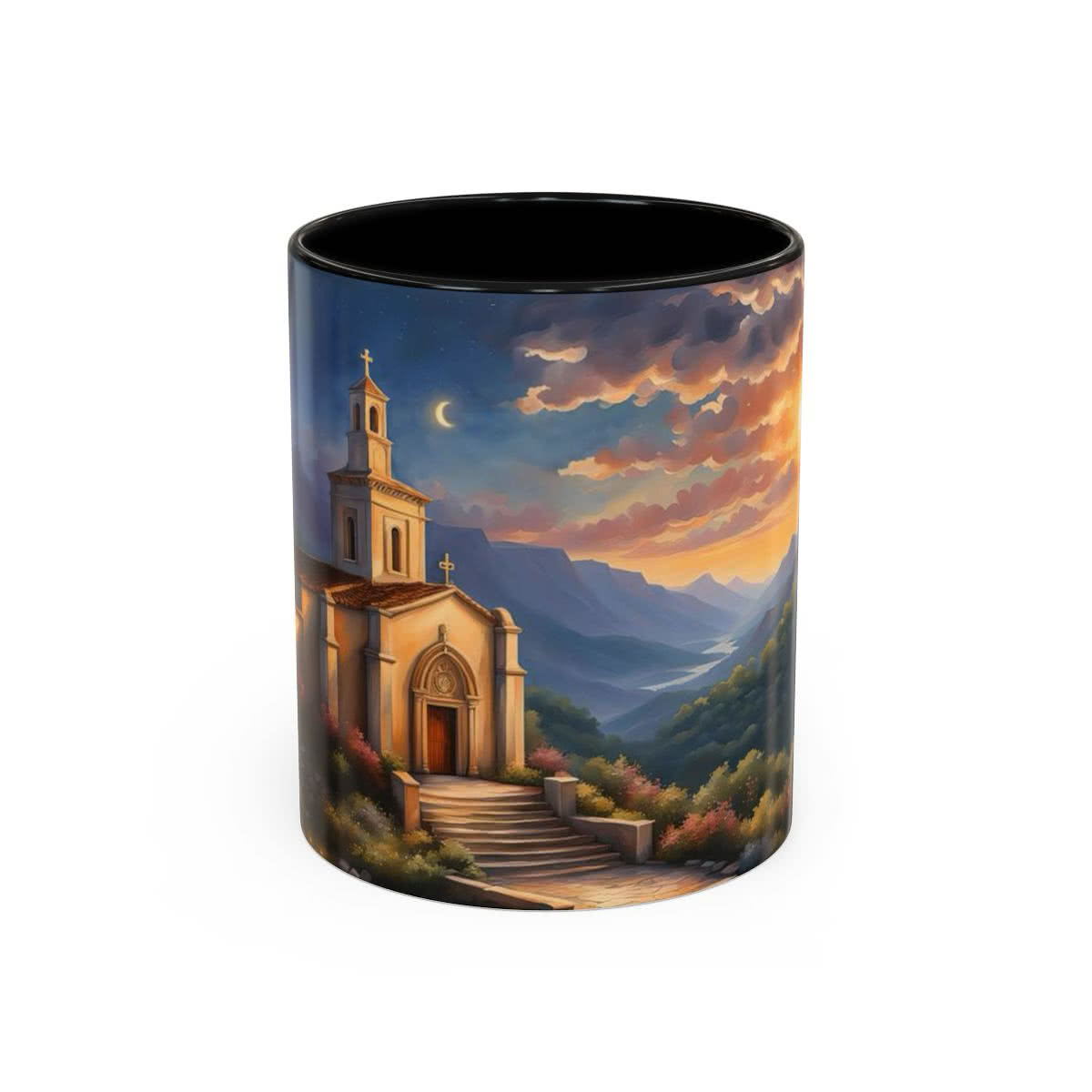 Scenic Mountain Church Mug