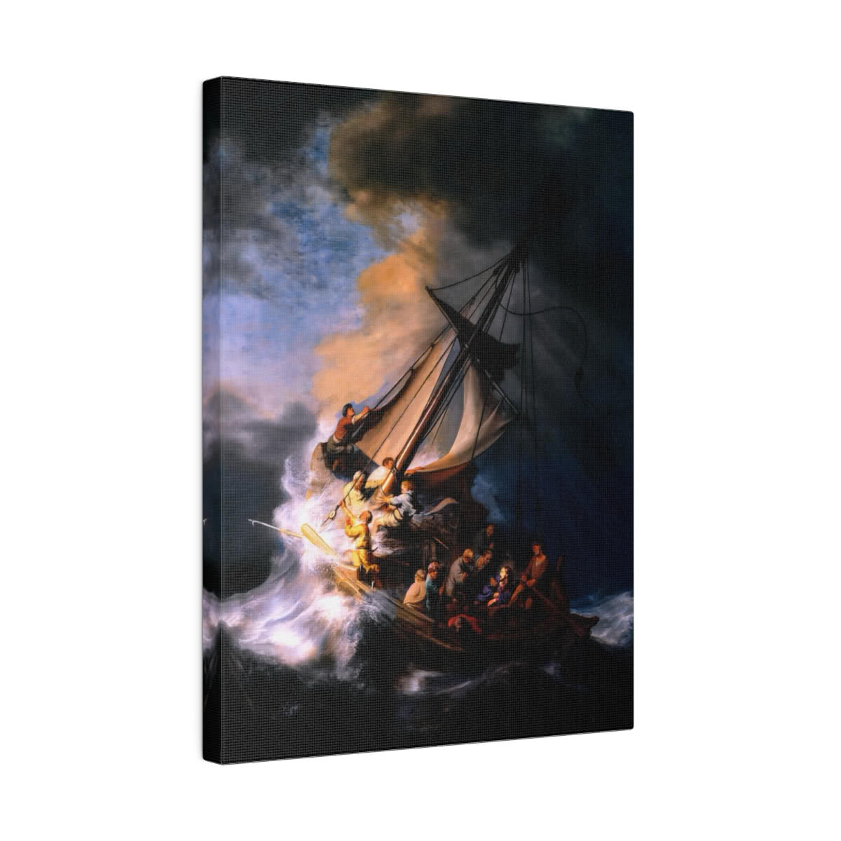 Christ in the Storm Canvas Wall Art