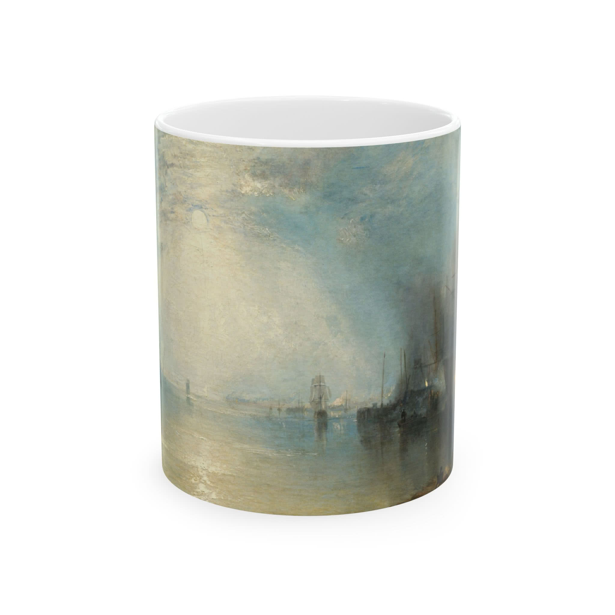 Keelmen Heaving in Coals by Moonlight Mug – J. M. W. Turner