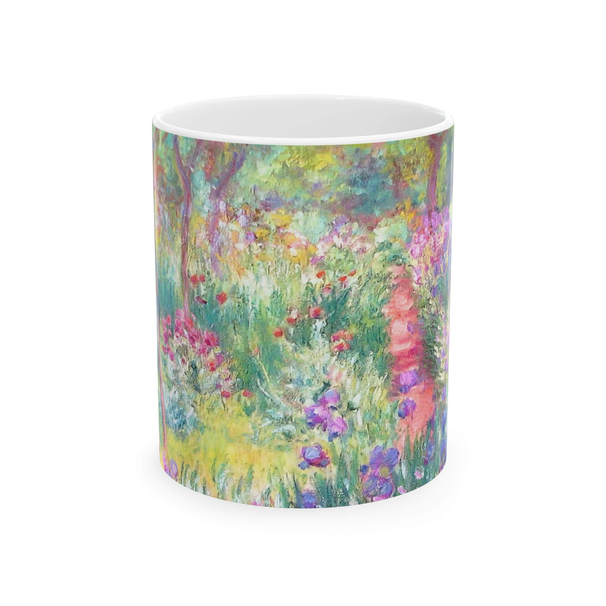 The Artist's Garden at Giverny Mug – Claude Monet