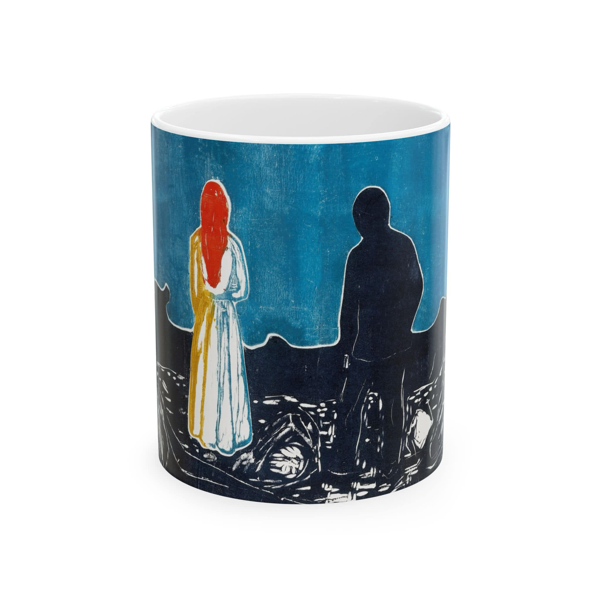 Two People: The Lonely Ones Mug – Edvard Munch
