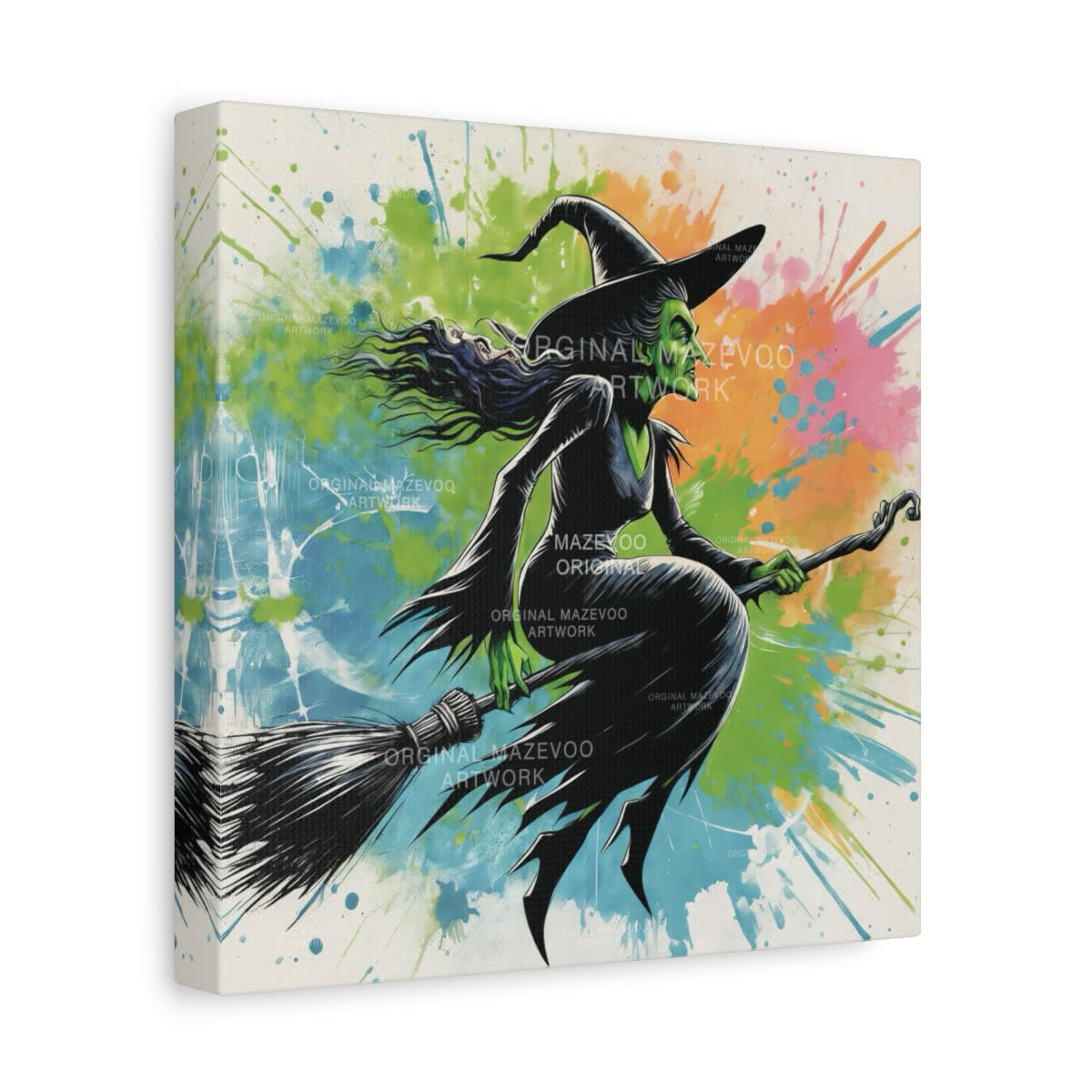 Wizard of Oz: The Journey of the Wicked Witch of the West Storybook Canvas Wall Art